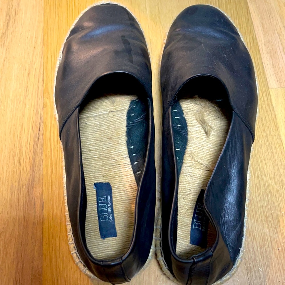 Blue off Saks loafers